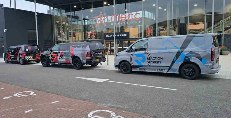 Voertuigen van de Quick Response Unit van Reaction Security