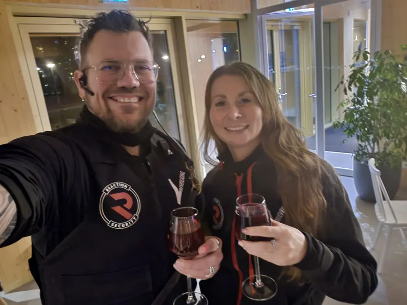 Collega's van Reaction Security