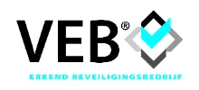 VEB-keurmerk, erkend beveiligingsbedrijf